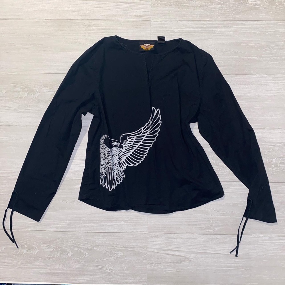 Harley Davidson blouse with graphic 🖤